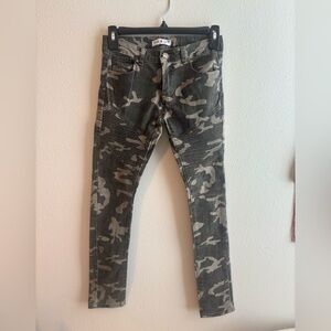 Camouflage Skinny Jeans Girls size 12